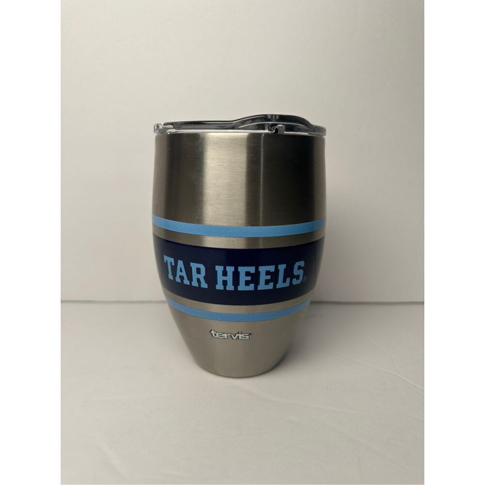 Tervis UNC Tarheels Stainless steel wine tumbler with lid